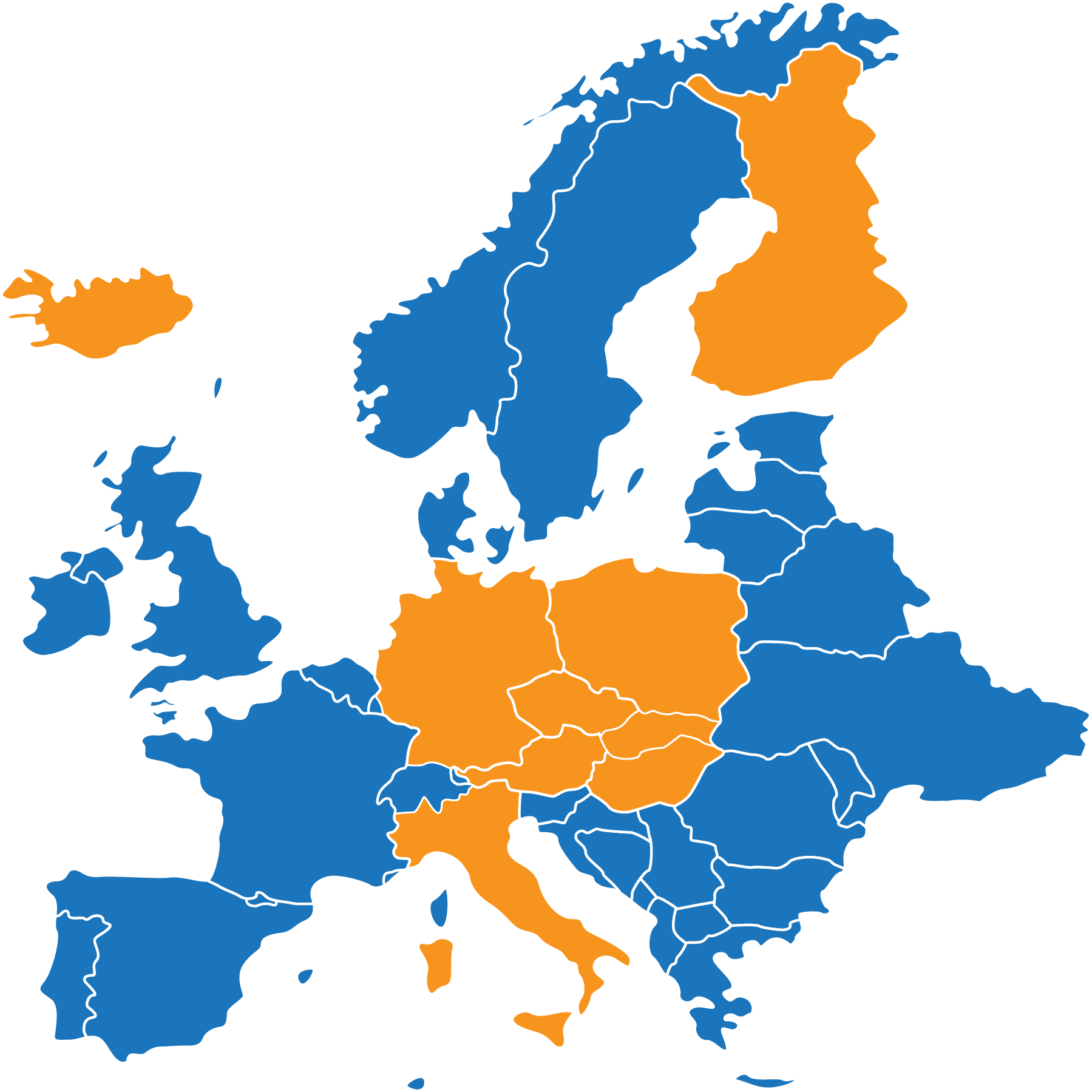 Europe map